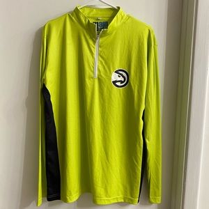 Atlanta Hawks quarterzip size large